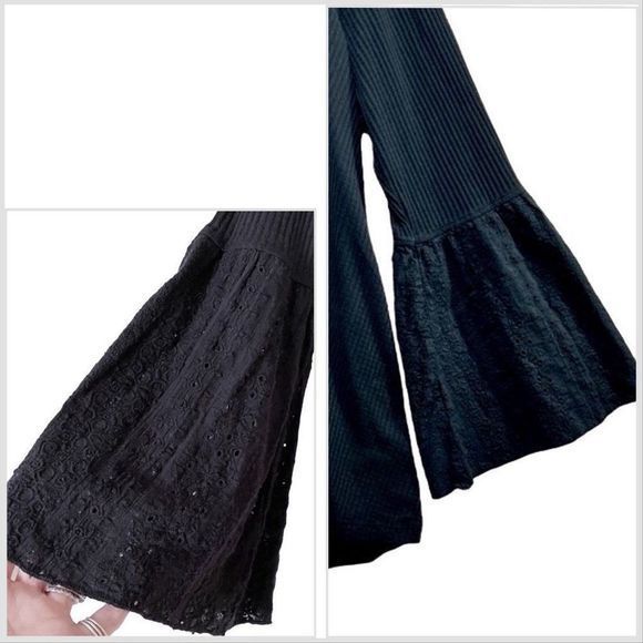 NEW Oversized Free PeopleBlackParisian Nights Blouse SZ XS (fits to M) NWT - Picture 5 of 12